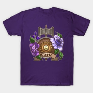 Cleric Class - D&D Class Art for players of DnD tabletop or video games T-Shirt